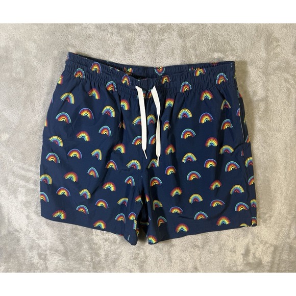 chubbies Other - Chubbies The Rainbow Roads Classic Swim Trunks Mens Size Large Swim Shorts